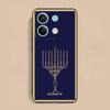 Jewish Hanukkah Mobile Phone Case for Xiaomi Redmi 15 14 13 12 A5 3 2 1 C Plus 4G 5G Colorful Printing Cover Cover Pretty Luxury