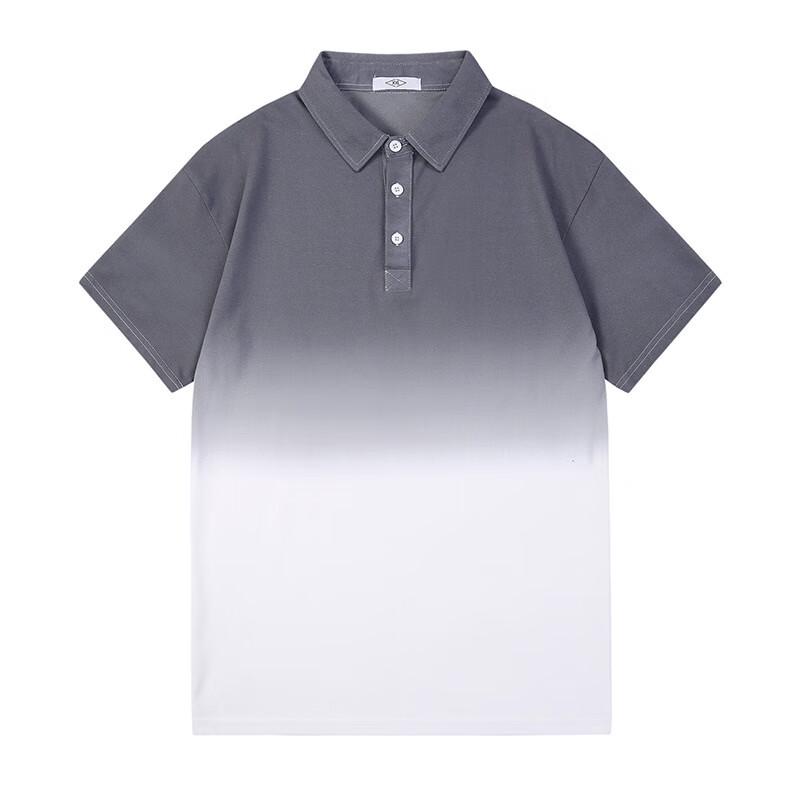 JIAOXIU Men s Mercerized Pique Polo Shirt M