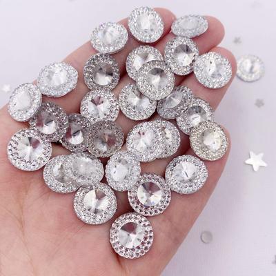 12mm 60 buc rășină, drăguț, rotund, cu spate plat, strasuri DIY, aplicații de nuntă, ornamente, accesorii, artizanat