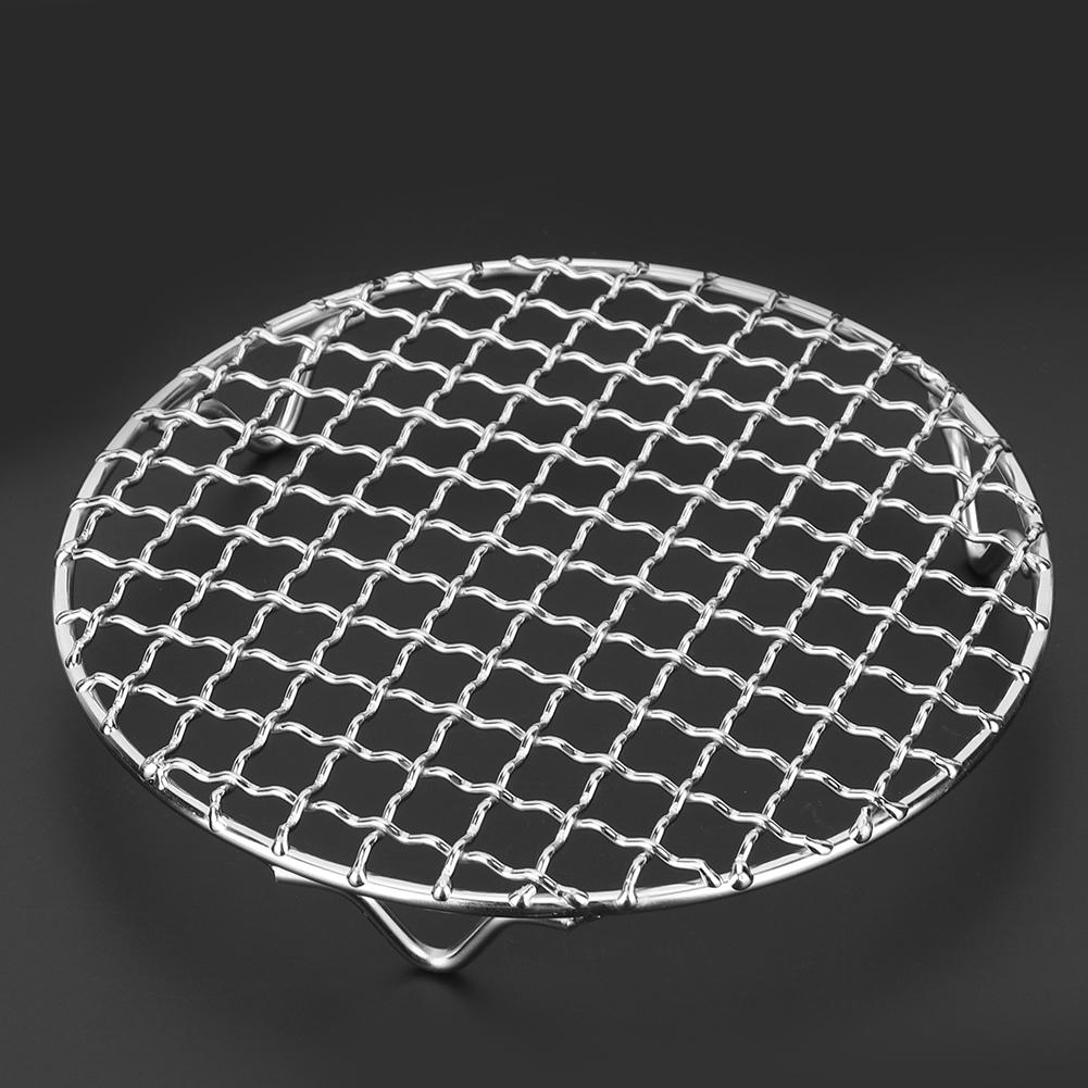 Stainless Steel Non-Stick BBQ Rack Barbecue Mesh Fish Meat Grill Net Accessory
