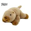 TV Watching Plush Toy Cute Sloth Seal Doll, Soft Stuffed Animal, Hippo Turtle Panda Elephant Particle Base Raccoon Fox Plushie for Desk Car,