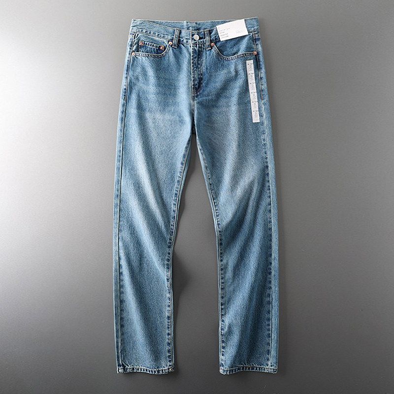 Trendy Cut Label Light Color Spring & Fall Export Men's Clothing Denim