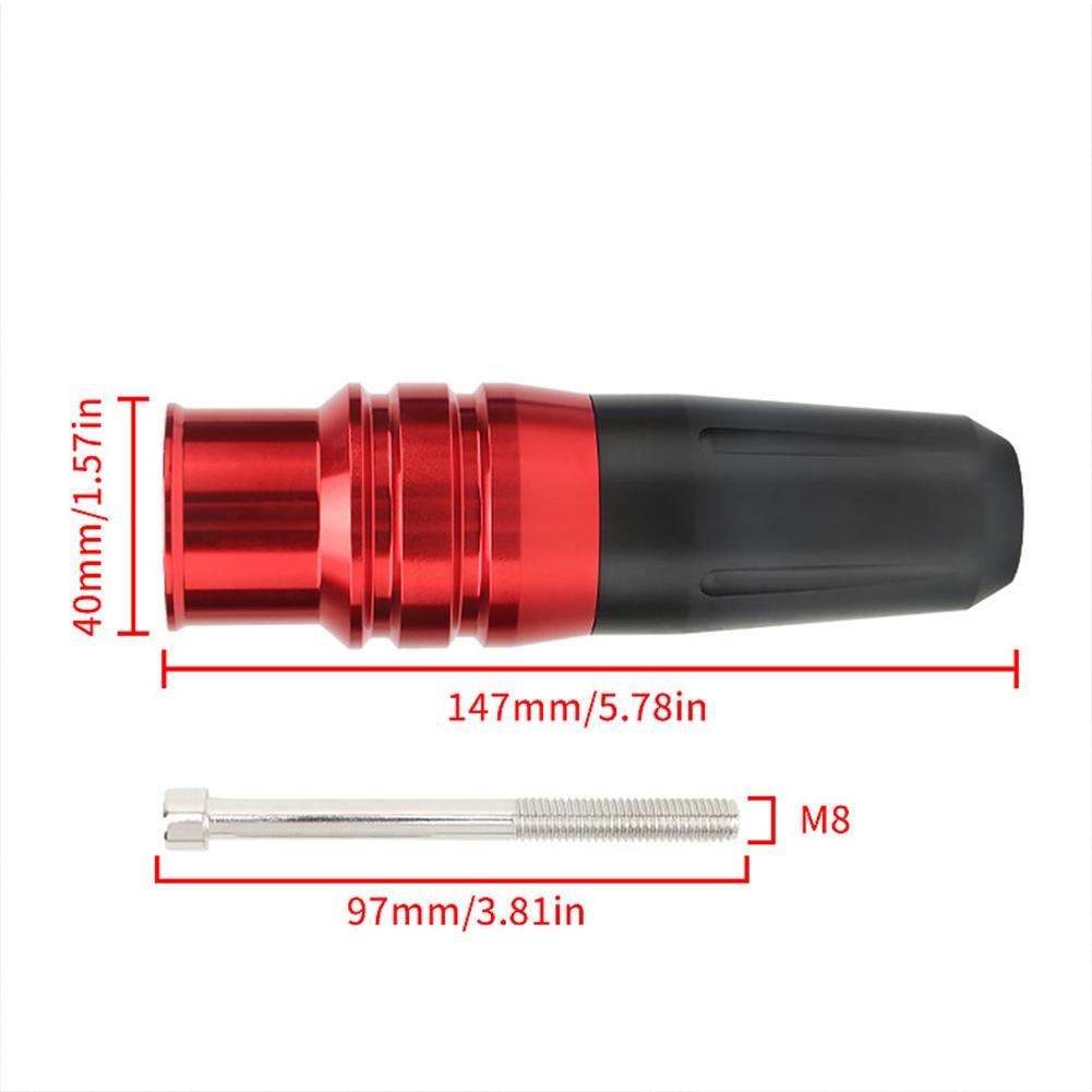 Motorcycle Anti Falling Rod Universal 8mm CNC Aluminum Engine Shatter Crash Frame Slider Protector Stick Crash Bar Acesssories