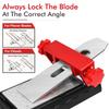 Chisel Honing Guide Kit Wood Honing Guide for Chisels and Planes Width 0.1" To 2.8" with Sharpening Angle Fixture Angle Gauge
