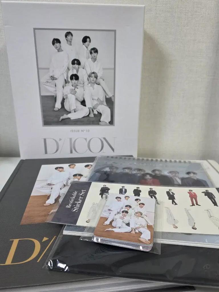 BTS Bangtan Boys Dicon Dicon Photobook Sticker Calendar Used