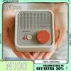 Syitren Mini Bluetooth Speaker N100 Ornament Built-in Dual Speaker Stereo Smart Bass Home Portable Wireless Small Audio Simple