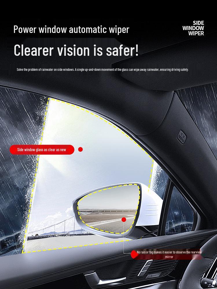 BYD Frigate/Seal Side Window Double Wiper Blade for Rain and Mist