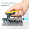 Handheld 3-in-1 Multifunctional Gap Cleaning Brush for Bathroom and Floor