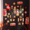 Pegatina Magnética Festival de Primavera 2026 Año del Dragón - Decoración de Gran Suerte y Prosperidad para Nevera