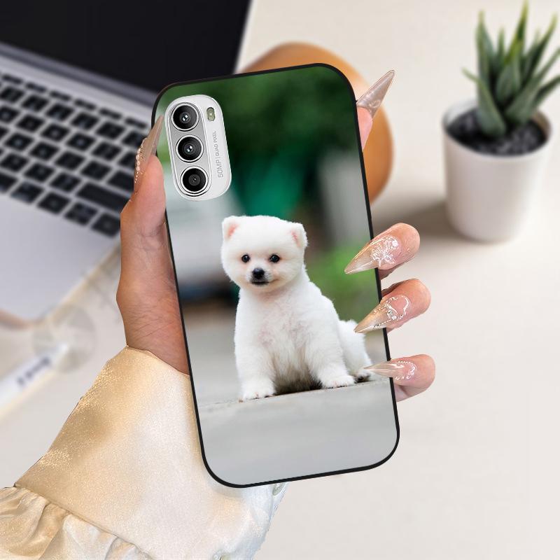 Cartoon Animal Cases For Motorola G52 4G Bumper Cover On Moto G82 G71s 5G Soft Silicon Phone Case For Motorola G 82 Coque Fundas