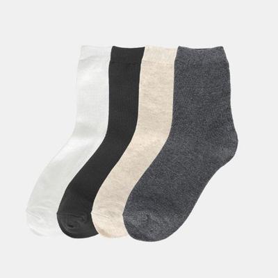Squaz Damen Socken Mittel-Lang Basic Einfarbig Inland Ganzjährig Basic Socken SDSC003