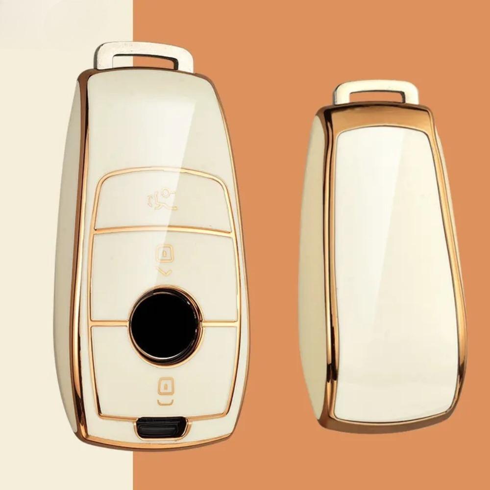 Fashion TPU Car Remote Key Case Cover Shell for Mercedes Benz A C E S G Class GLC CLE CLA GLB GLS W177 W205 W213 W222 X167 AMG