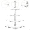 Acrylic Cupcake Stand Clear Holder Serving Tray Decorative Platter for Party