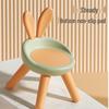 Children's Plastic Backrest Chair and Stool - Multifunctional Seat for Kindergarten and Home