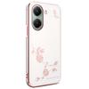 KADEM For Xiaomi Poco X7 Pro 5G Case Flower Rhinestone Decor Electroplating TPU Phone Cover
