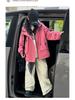 Girls' Hooded Windbreaker 2025: Casual Workwear Jacket for Spring & Autumn