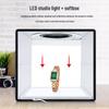 PULUZ Schattenfreie Lichtbox Kit: 25CM Hohe Helligkeit Foto-Studio-Requisiten mit kostenlosem Keying für Produktfotografie
