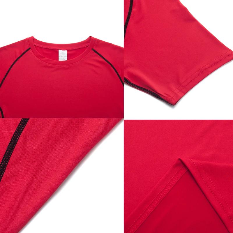 Sportswear Men Gym Compression T Shirt Running Long Sleeve Sports T-shirt Elastic Quick Dry Sport Tops Tee Athletic Shirts Men