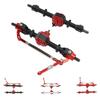 Metal Gear Axle Set Front and Rear Axle Replacement for D90 D91 D96 D99S MN90 MN96 MN99 MN99S FJ45 1