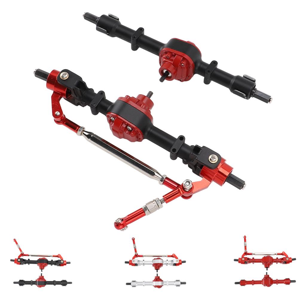 Metal Gear Axle Set Front and Rear Axle Replacement for D90 D91 D96 D99S MN90 MN96 MN99 MN99S FJ45 1