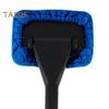3Pcs Windshield Cleaning Wand Auto Window Cleaner Long Handle Easy To Use Portable Windshield Cleaning Tool with Reusable Cloth Pads