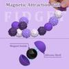 Silicone Magnetic Sensory Balls Fidget Toy Worry Balls Autism Calming Fidgeting Toy Kid Adults Anxiety Relief Stress Sensory Toy