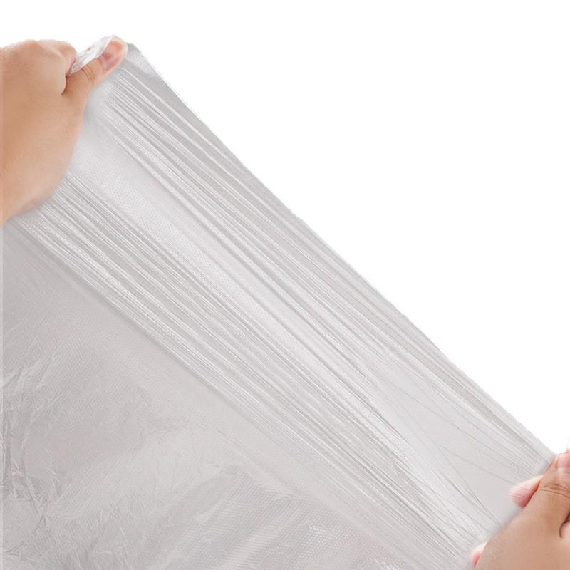 Thick Disposable Plastic Bath Bag for Round Tubs - Foldable Liner