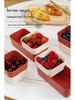 Fauler Korb Doppellagige Snack- und Obstaufbewahrungsbox