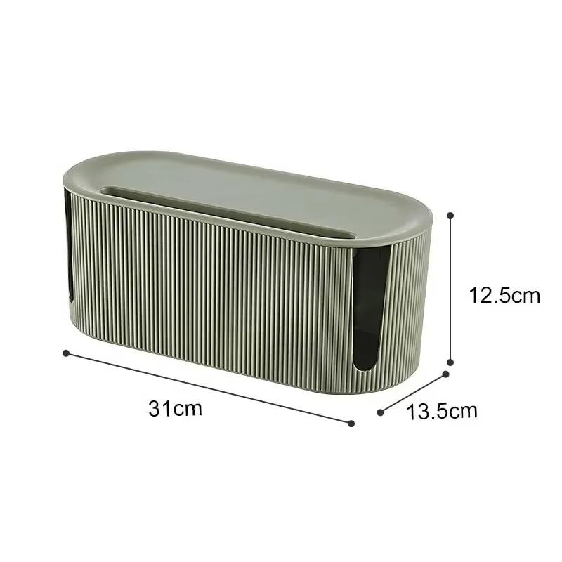 Plug-in Board Storage Box Data Cable Socket Plug-in Power Cable Organizer Wiring Board Concentrator Artifact Wire Storage Boxes