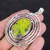 Stichtite Pendant Natural Gemstone Pendant 925 Sterling Silver Pendant Elegant Jewelry Handmade Unique Pendant Wedding Gifts Silver Jewelry