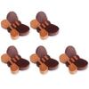 Wooden Chopstick Parquetry Butterfly Set of Current Model J-kitchens Rests, Design, 5, 4.2x2.8cm,