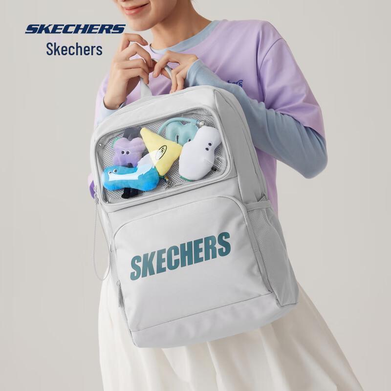 

Skechers Unisex Large Capacity Transparent Backpack L325U103 One Size