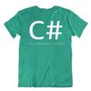 C# Tshirt Programmer Code T-Shirt Networking Tee Computer Language Shirt