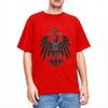 Deutsches Kaiserreich Reichsadler T-Shirt Herren Streetwear Baumwoll-T-Shirts Sommer O-Ausschnitt Hip-Hop Tees Günstige Übergrößen Tops