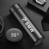-500ml Portable Car Smart Thermos Bottle Temperature Display Cup For BMW M M3 M5 M6 X1 X2 X3 X5 X6 X7 F01 F20 F10 F40 G32 G30 G2