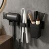 Detachable Cup Hair Straightener Holder Plastic Blow Dryer Wall Holder  Shower