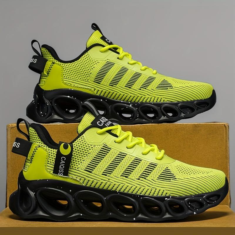 

New Trendy Mesh Breathable Casual Men s Shoes, Korean Large Sports Shoes, Lightweight Running Shoes 45