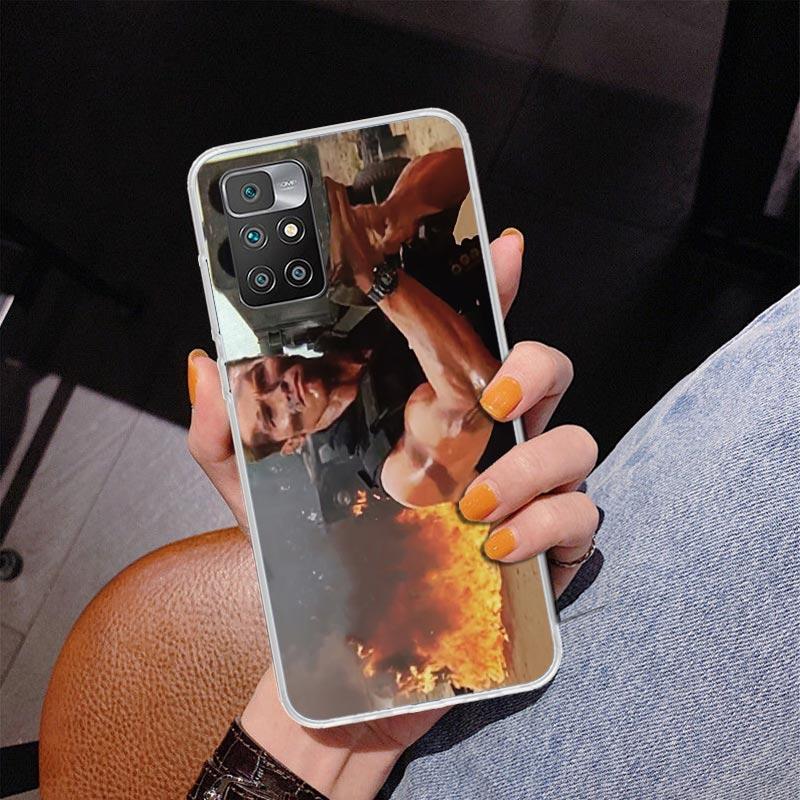 Arnold Schwarzenegger Terminator Phnoe Case for Xiaomi Redmi 12 12C 10 10A 10C 10X 9 9A 9C 9T 8 8A 7 7A 6 6A S2 K20 Pro K40 Uniq