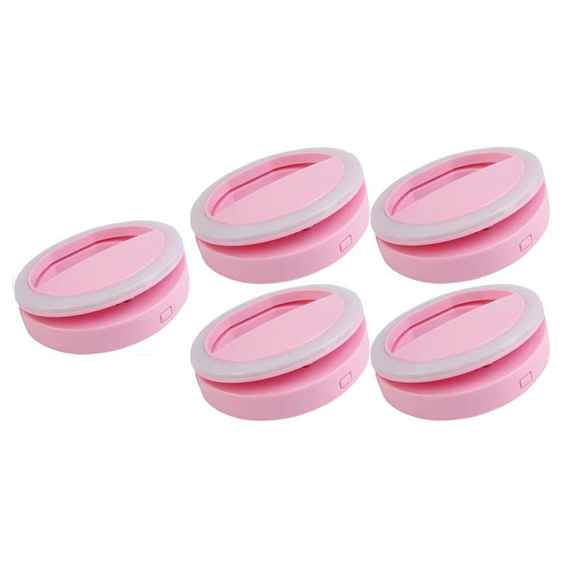 Mini LED Light Ring Selfie Live Broadcast Lighting LED Selfie Ring Light For Mobile Phone Laptop Video Beauty Lamp For Office