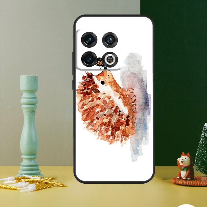 Hedgehog and Balloon Case For OnePlus Nord CE 4 2 3 Lite N20 N30 9 10 Pro 8T 9RT 10T 10R 12R 13R 11 12 13 Cover