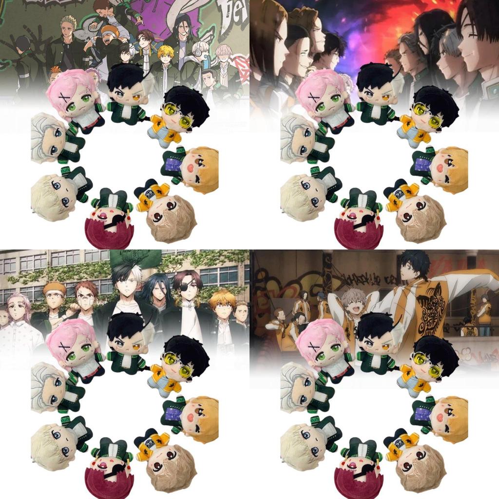 Adorable 10cm Soft Plush Dolls With Unique Anime Character Designs For Collectors