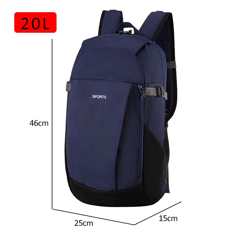 10L 20L Outdoor Sports Backpack Lightweight Ultralight Cycling Mountaineering Camping Small Rucksack Unisex Daypack