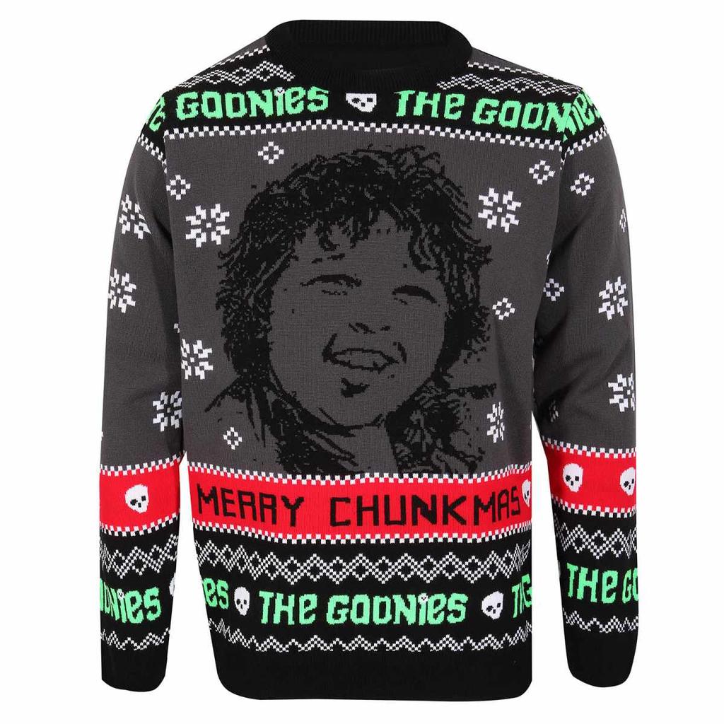 The Goonies Unisex Adult Merry Chunkmas Knitted Jumper