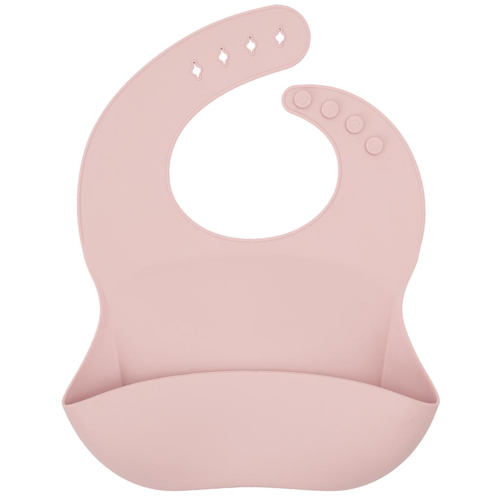 Color Kids 1PCS Silicone Baby Bibs Waterproof Feeding Accessories Food Grade Drool Bibs Newborn Burp Cloth Baby Accessories