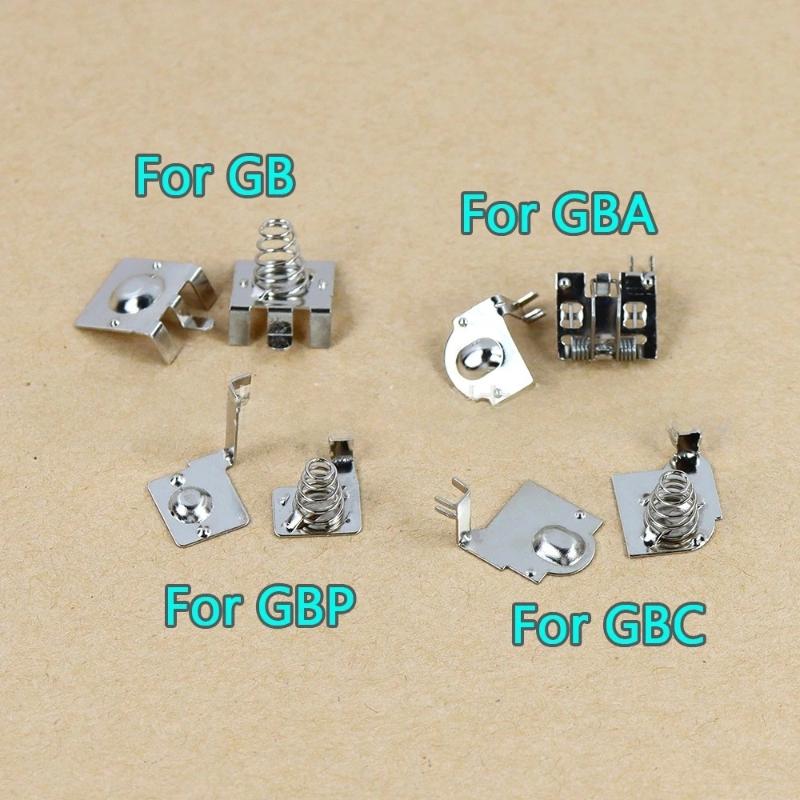 1/5 Sets Battery Spring Replacement For Nintendo Gameboy GB GBA GBC GBP Motherboard Battery Terminals Spring Contacts