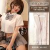 Sexy lingerie uniform seduction senior outfit sexy campus pleated skirt cosplay skirt suit
