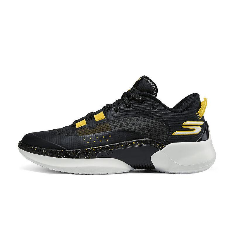 Skechers Skx Resagrip Comfortable Fitness Low Top Training Running Shoes Men sneakers Black Yellow 253007-BKGD 40