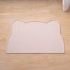 Cat Dog Silicone Pet Placemat With Antislip Waterproof Design For Cats And Small Pets