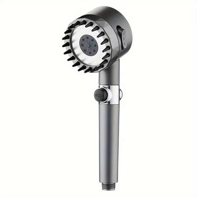 Self-contained Silicone Soft Particle Massage Showerhead, Three-position  Adjustable Pressurized Showerhead.
