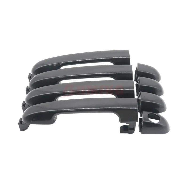 4PCS For HYUNDAI i20 2007-14 Front Rear Left Right Exterior Black Door Handle 826511J000 826511J000CA 82651-1J000 82651-1J000CA